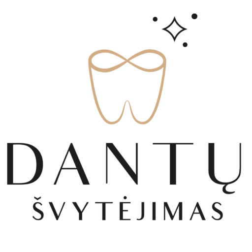 Dantų švytėjimas logo