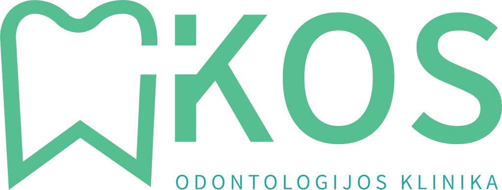 KOS odontologijos klinika logo