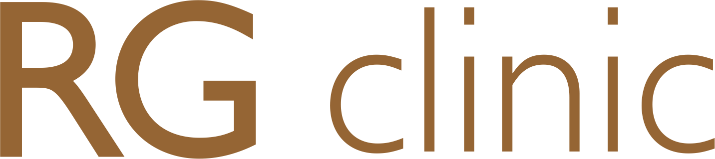 "RG clinic" burnos, veido ir žandikaulių chirurgijos klinika logo