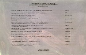 M. Bizevičiaus - odontologijos klinika Vilnius