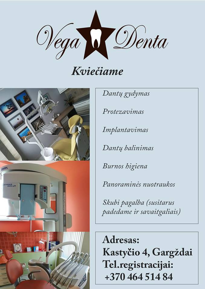 Vegadenta - odontologijos klinika Klaipėdos r.
